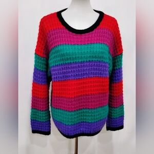 VIBRANT VINTAGE CAROLE LITTLE SWEATER